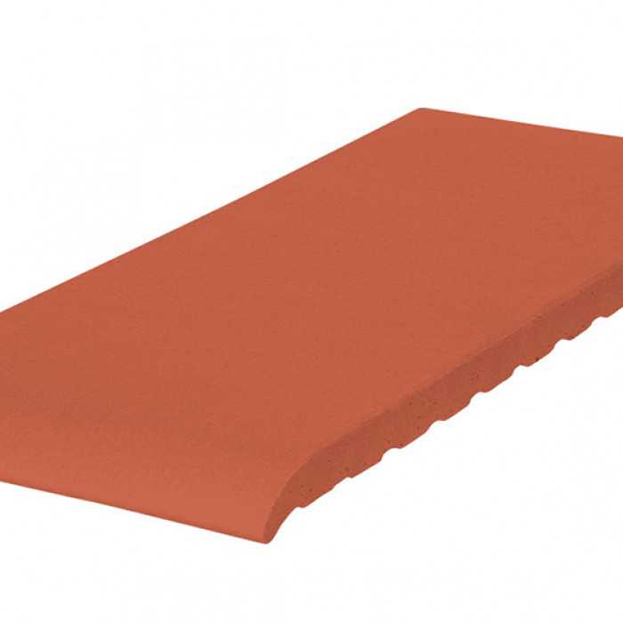 Клинкерный подоконник KING KLINKER 01 Ruby red, 280х120х15 мм