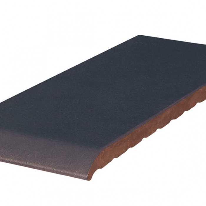 Клинкерный подоконник KING KLINKER 08 Polar night, 280х120х15 мм